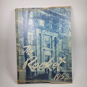 1953 The‎ Rocket Yearbook Catholic High School Little Rock Arkansas Vintage